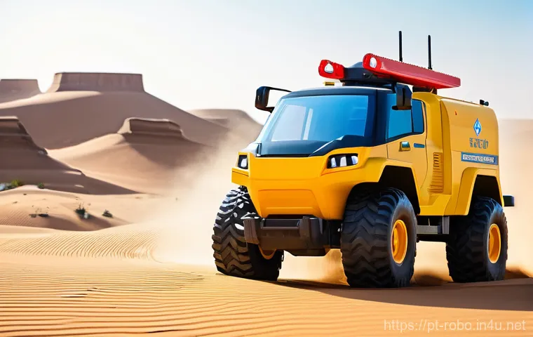 로보카폴리 신규 캐릭터 - **Prompt 1: Desert Rescue in Action**
    "A vibrant and dynamic scene featuring the new Robocar Pol...