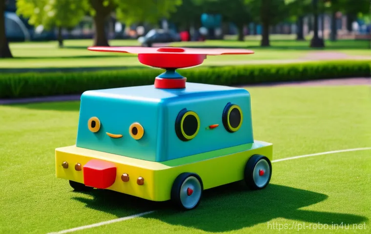 로보카폴리 제작 과정의 디테일 - "A dynamic rescue moment in Broomstown where Poli the police car, in his robot form, is gently guidi...