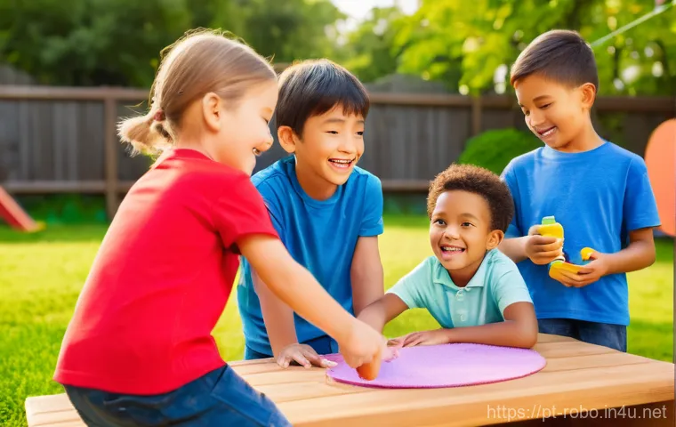 로보카폴리 자동차 구조대 - **Prompt 1: The Robocar Poli Rescue Team in Action**
    "A vibrant, high-energy scene in the animat...