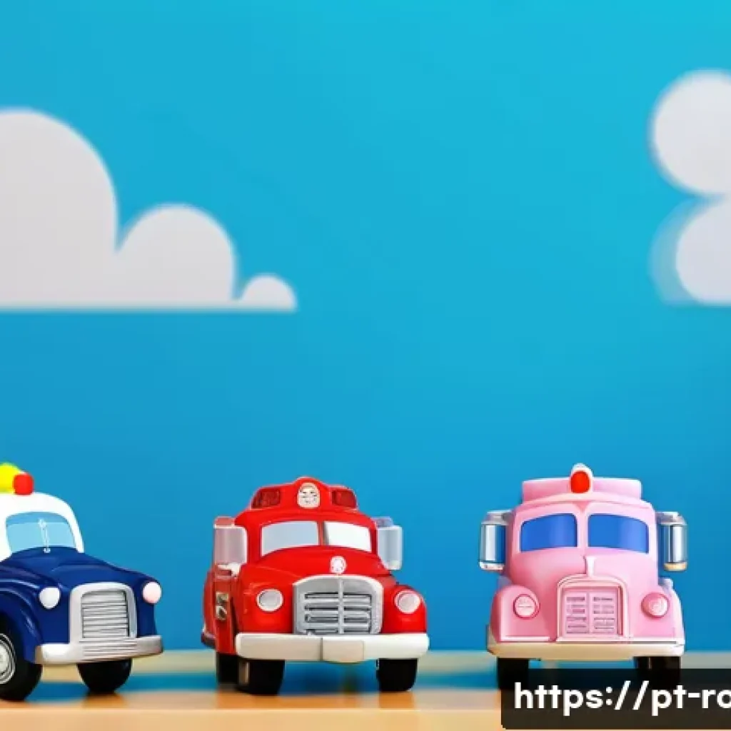 로보카폴리 장난감 수집 팁 - **Prompt 1: The Core Four of Broomstown - A Collector's Pride**
    A brightly lit, clean display sh...