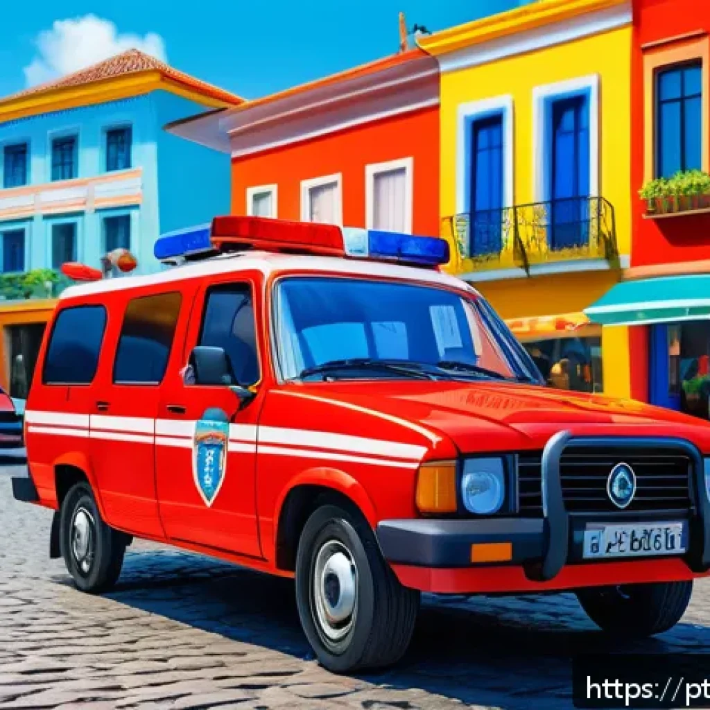 로보카폴리 글로벌 인기 요소 - A vibrant and colorful scene featuring a diverse group of animated rescue vehicles, each with distin...