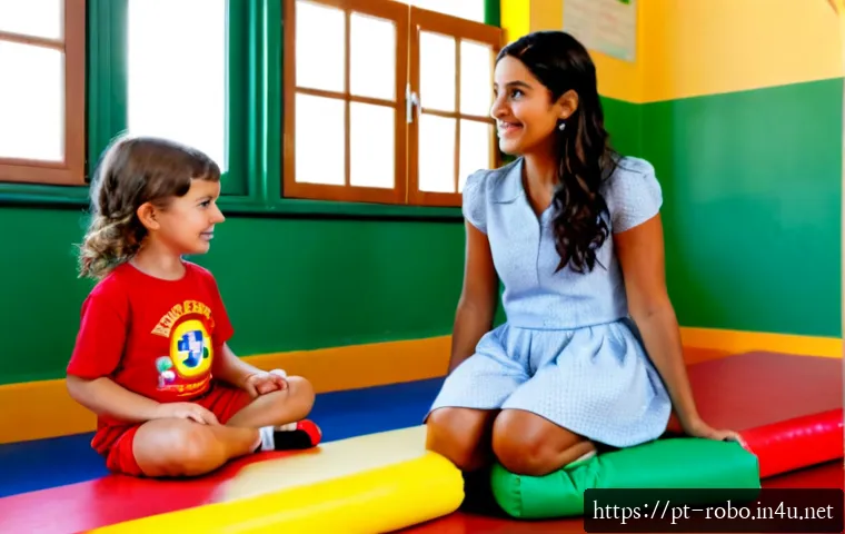 Home 17 로보카폴리의 유아교육적 가치 - Photorealistic bright preschool classroom in Portugal, a diverse group of fully clothed young childr...